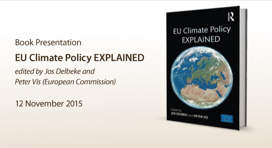 EU Climate POlicy Explained Book presentaition 12 November 2015
