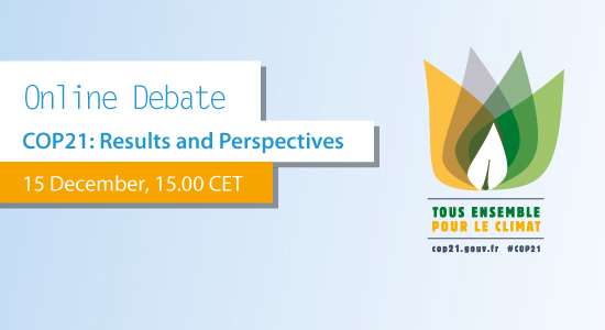 COP21 online debate