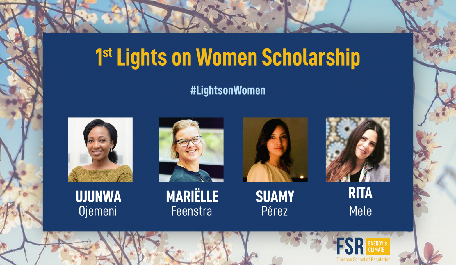 1st Lights on Women Scholarship — Meet the recipients!