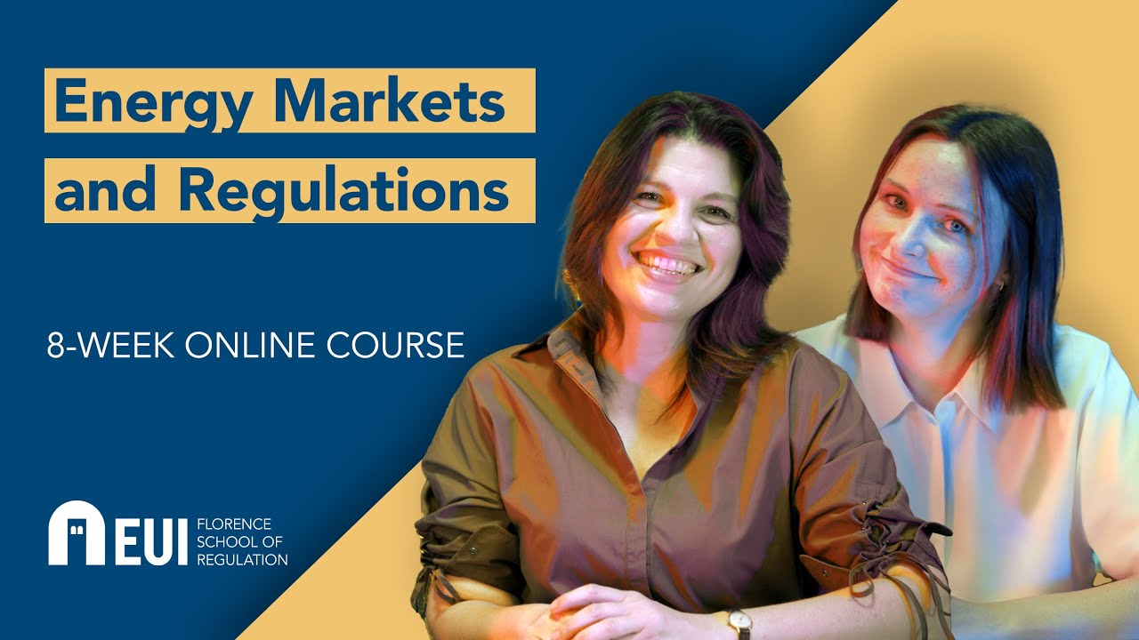 Energy markets and regulations | FSR online course