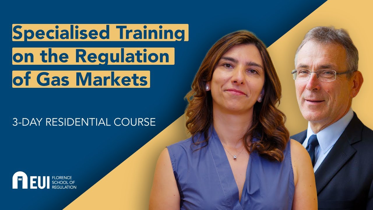 Specialised Training on the Regulation of Gas Markets | FSR course in Florence