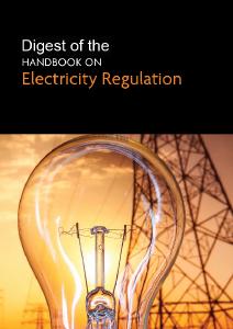 Digest of the handbook on electricity regulation - Florence School of ...