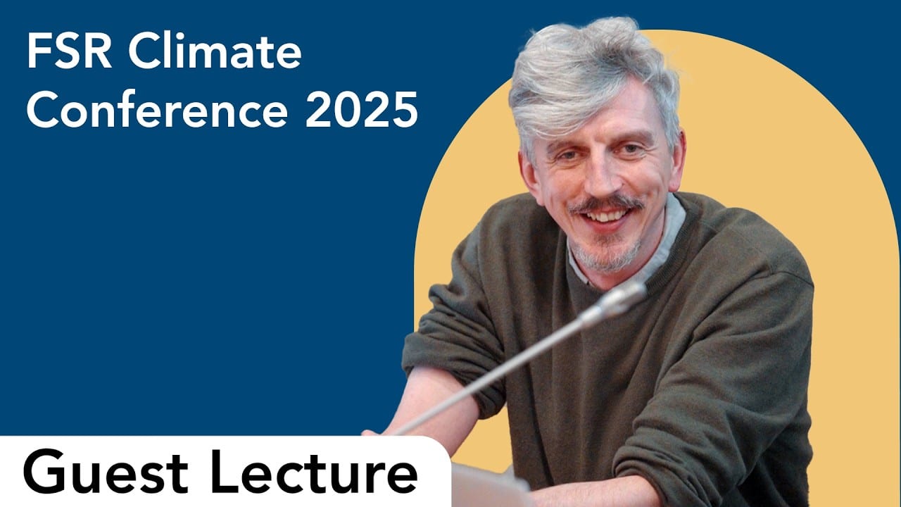 Guest lecture with Ben Groom | FSR Climate Annual Conference 2025