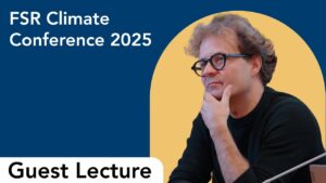 Guest lecture with Milan Ščasný | FSR Climate Annual Conference 2025