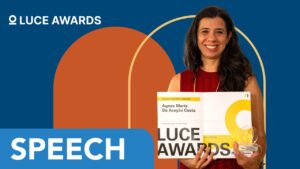 Agnes Maria de Aragão Costa | LUCE Awards Winner 2026 | Legacy Women