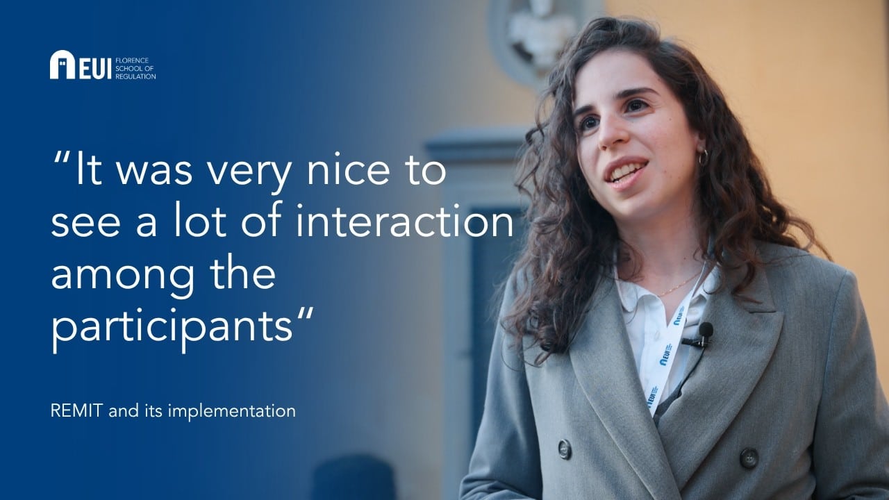 REMIT and its implementation | Sofia Nicolai